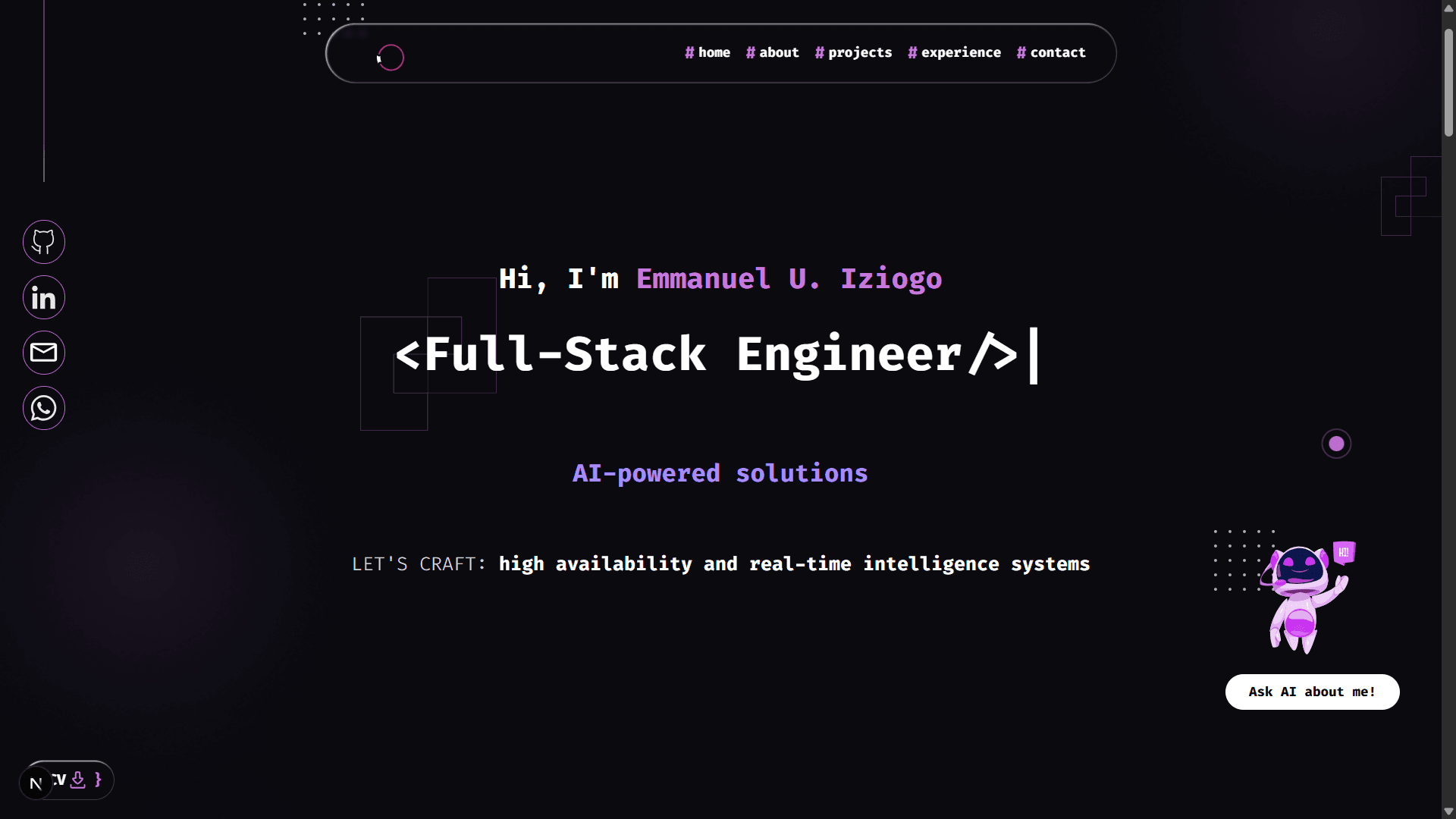 Portfolio Website thumbnail
