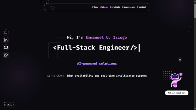 Portfolio Website thumbnail